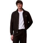 Calvin Klein LS UNFILLED NYLON HARRINGTON JKT Erkek Ceket, Black, M