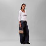 Calvin Klein LV04F3220G-VFU Kahverengi Kadın Omuz Çantası