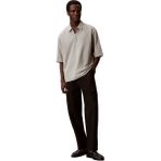 Calvin Klein LV04LB276G Ss Supima Chest Erkek Polo Tişört - Bej