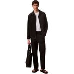 Calvin Klein LV04LF424G Ls Seersucker Blouson Erkek Ceket - Siyah