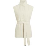 Calvin Klein LW PADDED VERTICAL QUILT VEST Kadın Yelek, Gri, S