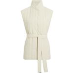 Calvin Klein LW PADDED VERTICAL QUILT VEST Kadın Yelek, Gri, XS