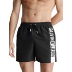 Calvin Klein Medium Drawstring-Graphic Erkek Mayo, Siyah, S