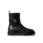 Calvin Klein Metal Logolu Bilek Boy Bot, 37, HW0HW02663, Siyah, Kadın