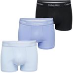 Calvin Klein Microfiber Erkek Mavi 3?lü Boxer