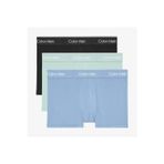 Calvin Klein Microfiber Erkek Mavi 3'Lü Boxer