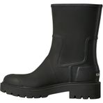 Calvin Klein Mid Rainboot Rubber Kadın Bot, Siyah, 38