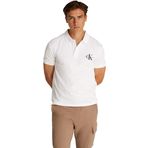 Calvin Klein Monologo Polo Beyaz Erkek T-shirt