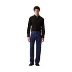 Calvin Klein Normal Gömlek Yaka Gömlek Tech Stretch Slim, M, 5003297226, Siyah, Erkek