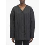 Calvin Klein Normal Siyah Kadın Ceket LW VERTICAL QUILT JACKET