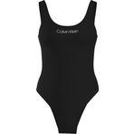 Calvin Klein One Piece Kadın Mayo, Siyah, Xs