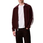 Calvin Klein Pamuk ve Yün Karışımlı Relaxed Fit Şerit Detaylı Ceket LV04RD301GGR9 Erkek CEKET LV04RD301G GR9