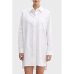Calvin Klein Pamuklu Oversize Fit Cepli Mini Gömlek Elbise LV047C022GYAA Bayan ELBİSE LV047C022G YAA
