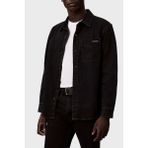 Calvin Klein Pamuklu Regular Fit Cepli Kot Gömlek LV04RE714GEF7 Erkek Gömlek LV04RE714G Ef7 - Lacivert - 2XL