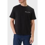Calvin Klein Pamuklu Regular Fit Logolu Bisiklet Yaka T Shirt LV04RF822GUB1 Erkek T Shirt LV04RF822G Ub1 - Siyah - XS