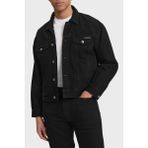 Calvin Klein Pamuklu Regular Fit Logolu Ceket LV04RF706GJW4 Erkek Ceket LV04RF706G Jw4 - 3XL - Siyah