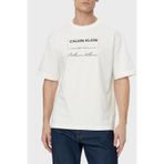Calvin Klein Pamuklu Relaxed Fit Baskılı Bisiklet Yaka T Shirt LV04RE827GYAF Erkek T SHİRT LV04RE827G YAF