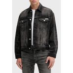 Calvin Klein Pamuklu Relaxed Fit Düğmeli Kot Ceket LV04RD707G01G Erkek Kot Ceket LV04RD707G 01G - Antrasit - XS