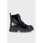 Calvin Klein Parlak Platform Bot YW0YW012650GT Bayan Bot YW0YW01265 0gt - Siyah
