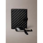 Calvin Klein Pasaport Kılıfı ve Valiz Etiketi Seti, Siyah/Gri, Passport Luggage Tag Set, BLACK/FORMAL GRAY, Erkek