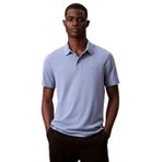 Calvin Klein Polo T-Shirt Supima Chest Emb, L, 5003346039, Mavi, Erkek
