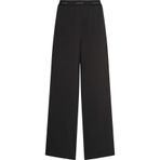Calvin Klein PONTE LOGO WB TROUSER Kadın Siyah Kumaş Pantolon