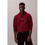 Calvin Klein Premium Penye Mikro Monologolu Erkek Kırmızı Sweatshirt Lv04rc281g-Wcv