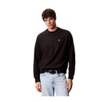 Calvin Klein Premium Terry Monogram Sweatshirt, XS, LV04RC277G, SİYAH, erkek