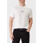 Calvin Klein Regular Fit Pamuklu Logolu Bisiklet Yaka T Shirt LV04RB866GYAA Erkek T Shirt LV04RB866G Yaa - Beyaz - XL