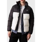 Calvin Klein Regular Fit Renk Bloklu Şişme Mont J30J325584YBI Erkek Mont J30J325584 Ybı - Siyah - Beyaz