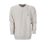 Calvin Klein Regular Fit Sweatshirt, S, J30J327115YBI, Beyaz, erkek