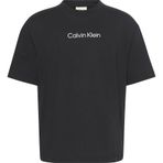 Calvin Klein Regular Fit Yazı Baskılı Pamuklu T-Shirt, XL, LV04LD230G, Black, Erkek