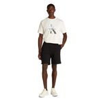 Calvin Klein Regular Fit Yüksek Bel Pamuk Şort, M, J30J327531-BEH, SİYAH, Erkek