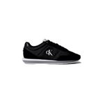 Calvin Klein Retro Runner Ess Mix Mat Erkek Spor Ayakkabı, Black/Stormfront/Vaporous White, 43