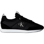 Calvin Klein Retro Runner Sock Laceup Mix Erkek Spor Ayakkabı, Ck Black, 42