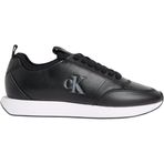 Calvin Klein RETRO RUNNR SOCK PATCH LTH Kadın Spor Ayakkabı, Ck Black, 36