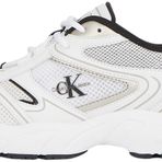 Calvin Klein RETRO TENNIS MESH ML Kadın Spor Ayakkabı, Beyaz, 39