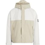 Calvin Klein RIPSTOP WINDBREAKER Erkek Ceket, Beyaz, M