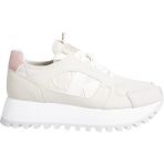 Calvin Klein RUNNER LOW LACEUP MIX NBS Bej Kadın Sneaker