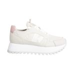 Calvin Klein RUNNER LOW LACEUP MIX NBS Krem Kadın Sneaker - Bej