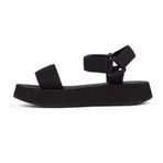 Calvin Klein Sandal Velcro Webbing MG Siyah Kadın Sandalet