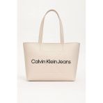Calvin Klein Shopper Krem Çanta