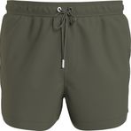 Calvin Klein Short Drawstring Erkek Mayo, Yeşil (Battle Green), S