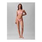 Calvin Klein Side Tie Bikini Altı, L, LV00Q612153SM, Turuncu, Kadın