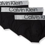 Calvin Klein Siyah 3`lü Hipster Slip Erkek Boxer