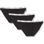 Calvin Klein Siyah 3'lü Kadın Bikini