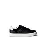 Calvin Klein Siyah - Beyaz Erkek Sneaker CLASSIC CUPSOLE LACEUP TAPE LTH