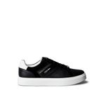 Calvin Klein Siyah - Beyaz Sneaker CLASSIC CUPSOLE LACEUP TAPE LTH, 44, 5003297075, Siyah - Beyaz, Erkek