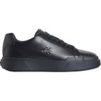 Calvin Klein Siyah Erkek Chunky Cupsole Laceup Sneaker DERI Malzeme Kauçuk Taban - Black
