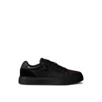 Calvin Klein Siyah Erkek Deri Sneaker CLASSIC CUP LACEUP ZIP LTH